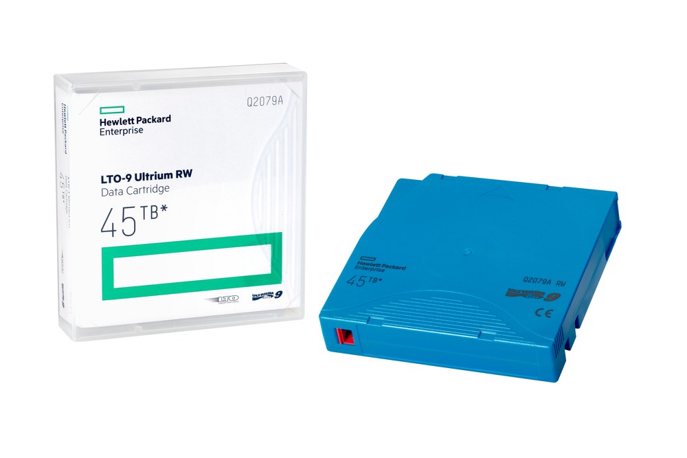 CARTUCHO DE DADOS HPE LTO-9 ULTRIUM 45TB RW AZUL Q2079A