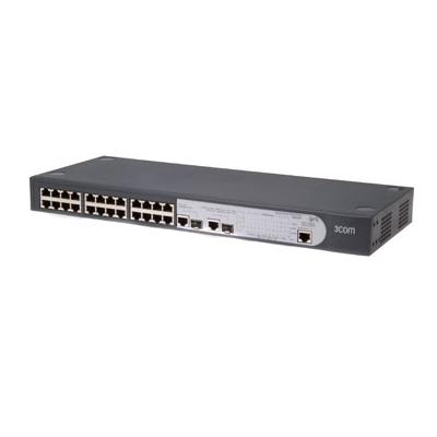 Switch hp PROCURVE JD020A Baseline V1405-24-2G c/ 24 portas 10/100 Mbps RJ45 + 2x Gigabit 10/100/1000 Mbps RJ45