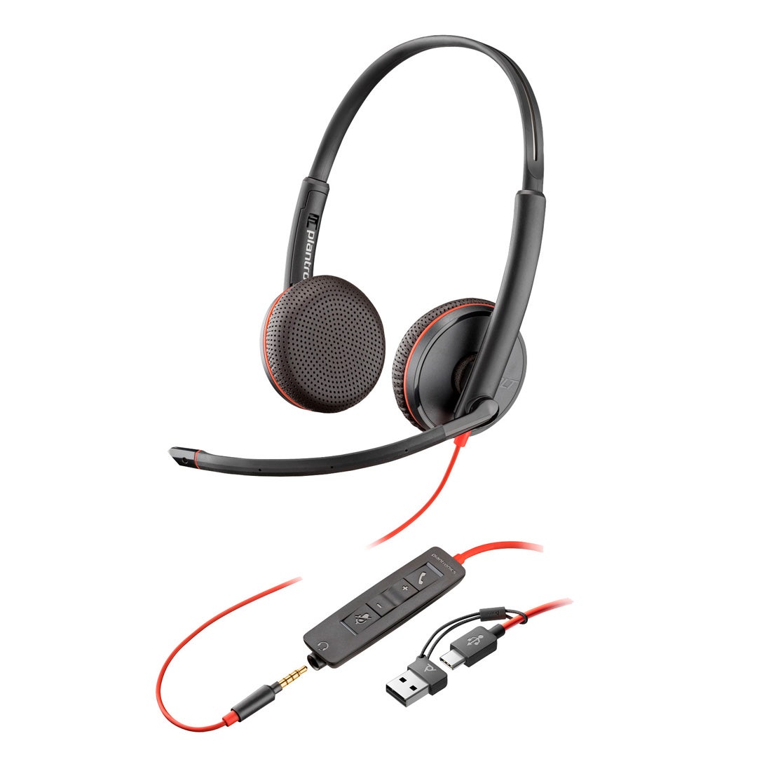 Headset HP Poly Blackwire C3225 USB-A/C - 8X229A6