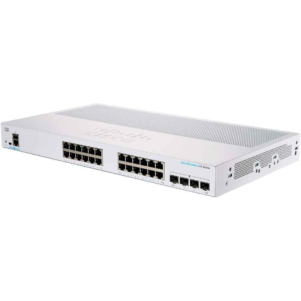 Switch Cisco CBS350 24 portas GE 4x10G SFP+ CBS350-24T-4X-BR