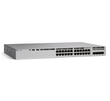 Switch Cisco Catalyst 9200 24-port PoE+ Switch C9200-24P-A, Network Advantage