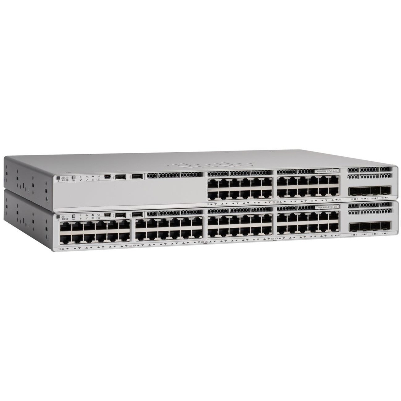 Switch Cisco Catalyst 9200 24 portas 8xmGig, 16x1G, PoE+ C9200-24PXG-E