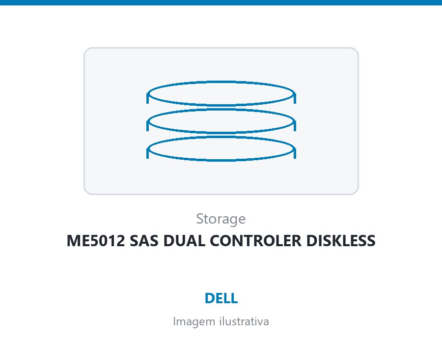 STORAGE DELL ME5012 SAS DUAL CONTROLER DISKLESS