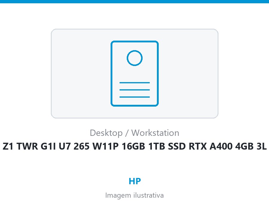 WORK HP Z1 TWR G1I U7 265 W11P 16GB 1TB SSD RTX A400 4GB 3L