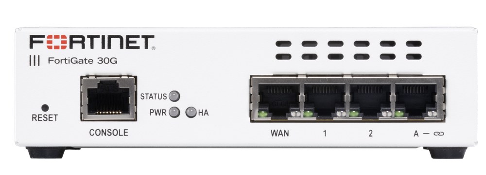 FORTIGATE-31G 4 X GE RJ45 PORTS INCLUDING 3 X INTERNAL PORTS 1 X WAN P