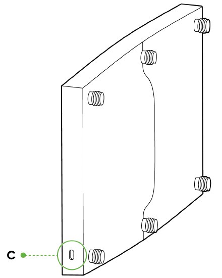 Access Point Cisco Meraki MR46E Wi-Fi 6 Indoor AP w External Antenna Connectors MR46E-HW