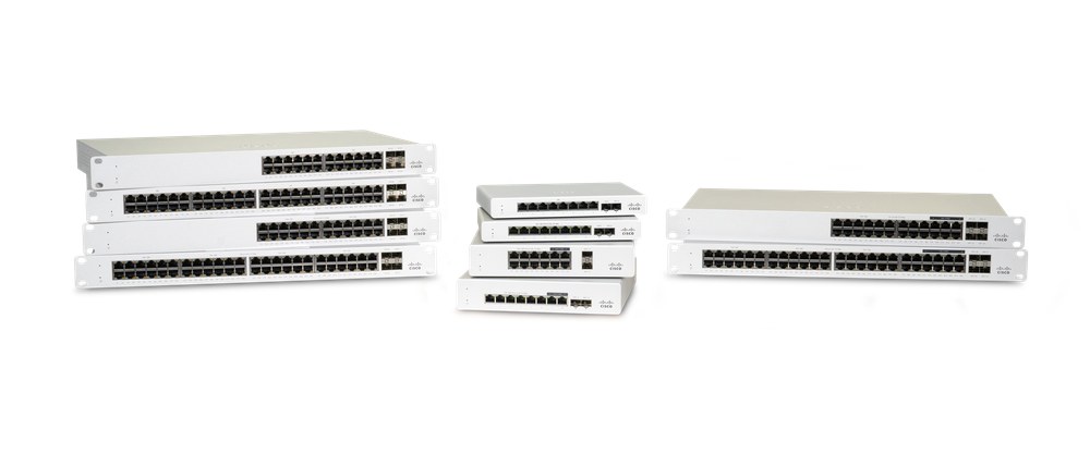 MERAKI MS130-8P CLOUD MANAGED 8GE 120W POE SWITCH