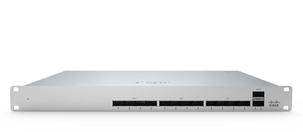 Cisco Meraki MS450-L3 Stack Cld-Mngd 12x40GE Aggregation Switch MS450-12-HW