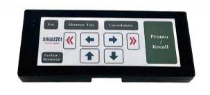 Teclado Postech Program�vel KDS Touch Screen POS9100-BK