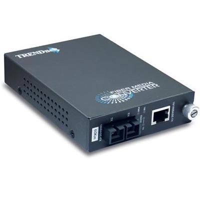 CONVERSOR DE 10/100BASETX (RJ45) PARA 100BASEFX (SC) TRENDWARE