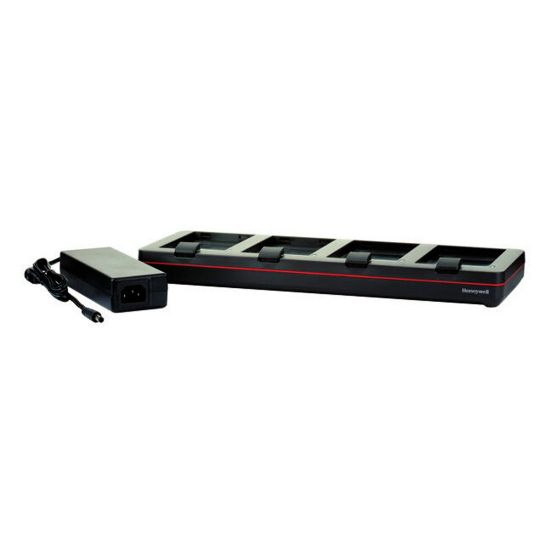 Doca Carregadora de Baterias Honeywell para CT40 com Quatro Posições e Fonte - CT40-QBC-0